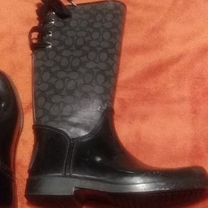 Coach Rainboots